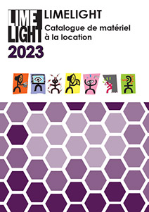 catalogue de matériel à la location son lumière projection limelight 2022