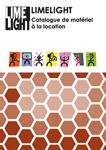 catalogue de matériel à la location son lumière projection limelight 2022